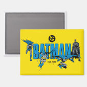 Batman-Legenden für immer Grafik Magnet (Vorderseite/Rückseite)