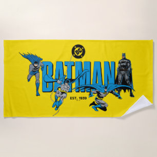 Batman-Legenden für immer Grafik Strandtuch