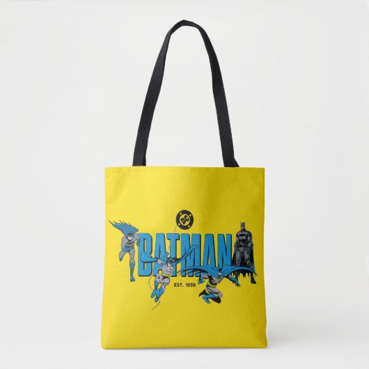 Batman-Legenden für immer Grafik Tasche (Vorderseite)