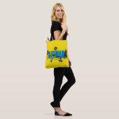 Batman-Legenden für immer Grafik Tasche (Am Model)