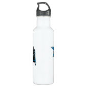 Batman Legends Forever Graphic Edelstahlflasche (Rückseite)