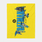 Batman Legends Forever Graphic Fleecedecke (Vorderseite)