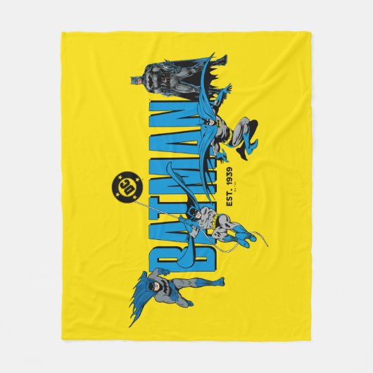 Batman Legends Forever Graphic Fleecedecke (Vorderseite)