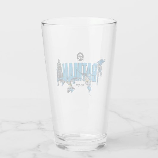 Batman Legends Forever Graphic Glas (Rückseite)