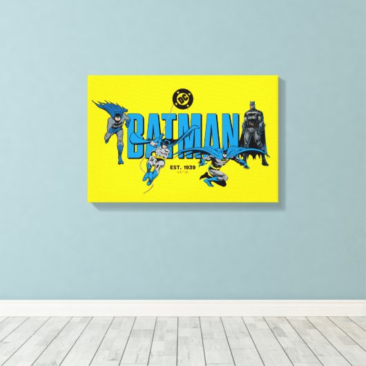 Batman Legends Forever Graphic Leinwanddruck (Insitu (Holzboden))