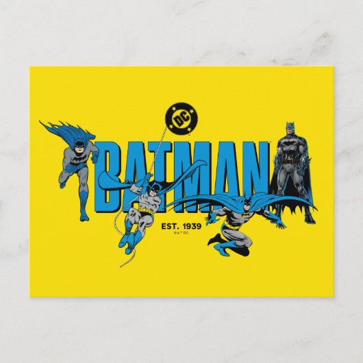Batman Legends Forever Graphic Postkarte (Vorderseite)