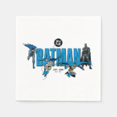 Batman Legends Forever Graphic Serviette (Vorderseite)