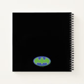 Batman | Lila und grünes Symbol Notizblock (Rückseite)