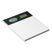 Batman | Lila und grünes Symbol Notizblock (angewinkelt)