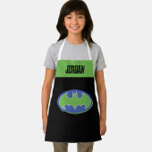 Batman | Lila und grünes Symbol Schürze (Insitu)