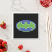 Batman | Lila und grünes Symbol Serviette (Beispiel)