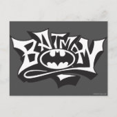 Batman | Logo für Graffiti Postkarte (Vorderseite)