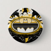 Batman-Logo mit Autos Button (Vorderseite)