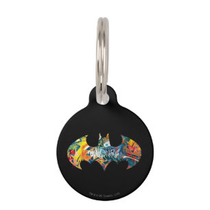 Batman Logo Neon 80's Graffiti Tiermarke