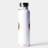 Batman Logo Neon 80's Graffiti Trinkflasche (Rechts)