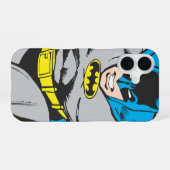 Batman Lunges Forward iPhone 16 Hülle (Rückseite (Horizontal))