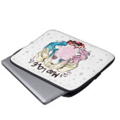 Batman | Mad Liebe Harley Quinn Kaububble Gum Laptopschutzhülle (Vorne Knopf)