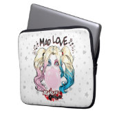 Batman | Mad Liebe Harley Quinn Kaububble Gum Laptopschutzhülle (Vorderseite Links)
