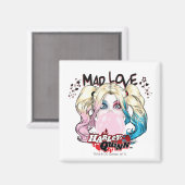 Batman | Mad Liebe Harley Quinn Kaububble Gum Magnet (Vorderseite/Rückseite)