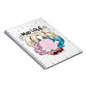 Batman | Mad Liebe Harley Quinn Kaububble Gum Notizblock (Rechte Seite)