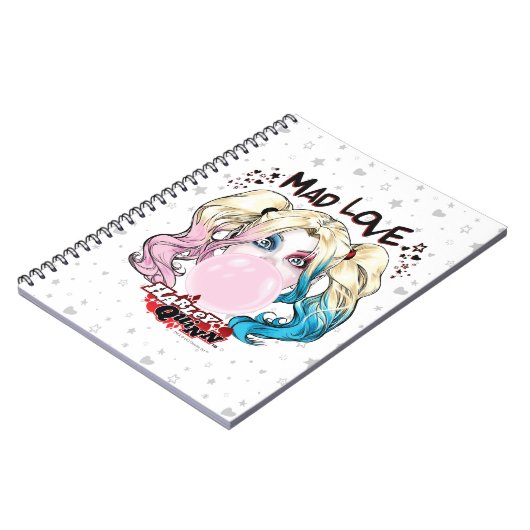 Batman | Mad Liebe Harley Quinn Kaububble Gum Notizblock (Linke Seite)