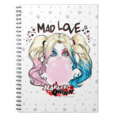 Batman | Mad Liebe Harley Quinn Kaububble Gum Notizblock (Vorderseite)