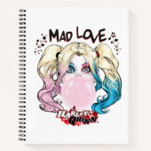 Batman | Mad Liebe Harley Quinn Kaububble Gum Notizbuch (Vorderseite)