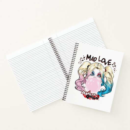 Batman | Mad Liebe Harley Quinn Kaububble Gum Notizbuch (Innenseite)