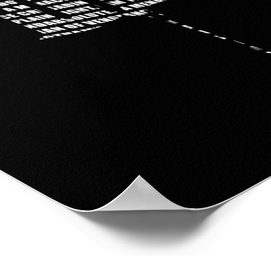 Batman mit Mantra Poster (Ecke)