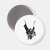 Batman mit Moon Magnet (Vorderseite/Rückseite)