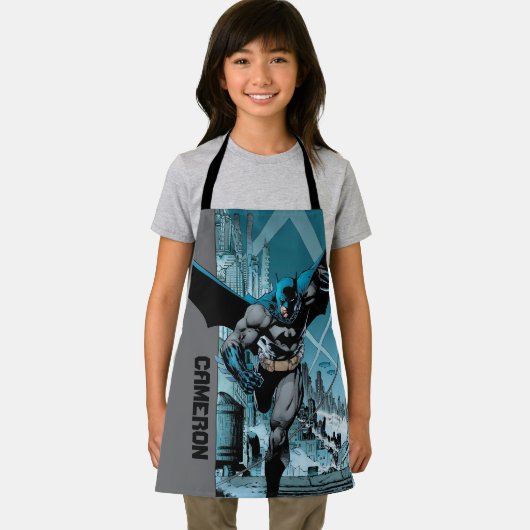 Batman mit Stadthintergrund Schürze (Insitu)
