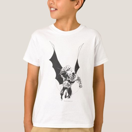 Batman Moon Kontur T-Shirt (Vorderseite)
