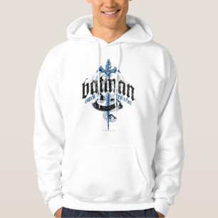 Batman Name mit Sword-Logo Hoodie