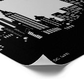 Batman | Name und Foto Geburtsdatum Poster (Ecke)