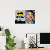 Batman | Name und Foto Geburtsdatum Poster (Heimbüro)