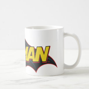 Batman   Old School Logo Kaffeetasse