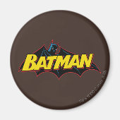 Batman | Old School Logo Magnet (Vorne)