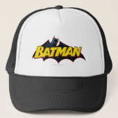 Batman | Old School Logo Truckerkappe (Vorderseite)