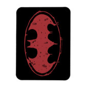 Batman | Oozing Red Bat Logo Magnet (Vertikal)