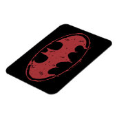 Batman | Oozing Red Bat Logo Magnet (Linke Seite)