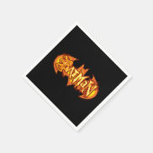 Batman | Orange Saisonale Logo Serviette (Ecke)