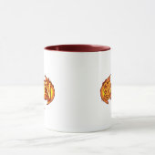 Batman | Orange Seasonal Logo Tasse (Zentrum)