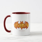 Batman | Orange Seasonal Logo Tasse (Links)