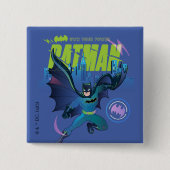 Batman "Own Your Power" City Graphic Button (Vorderseite)