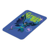 Batman "Own Your Power" City Graphic Magnet (Linke Seite)