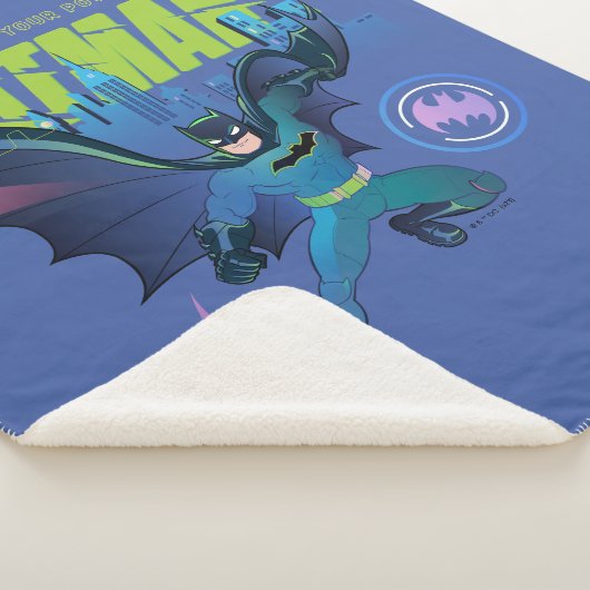 Batman "Own Your Power" City Graphic Sherpadecke (3/4)