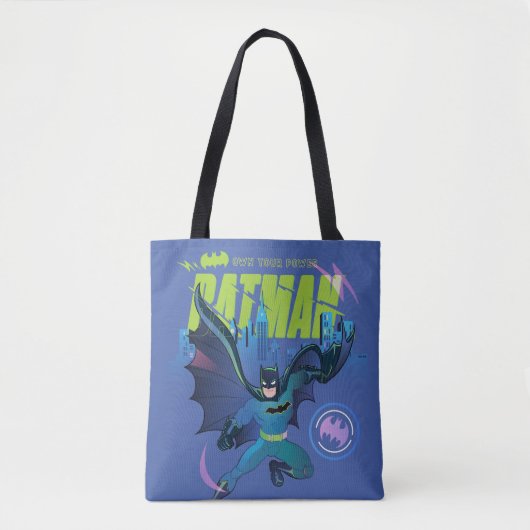 Batman "Own Your Power" City Graphic Tasche (Vorderseite)