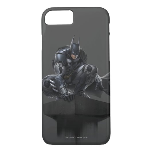 Batman Perched auf einer Säule Case-Mate iPhone Hülle (Rückseite)