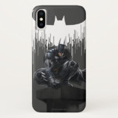 Batman Perched auf einer Säule Case-Mate iPhone Hülle (Rückseite)