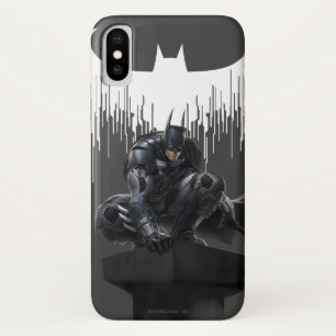 Batman Perched auf einer Säule Case-Mate iPhone Hülle